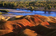 新疆五彩滩风景图片