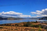 四川泸沽湖风景图片