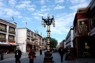 西藏拉萨八廓街人文风景图片