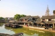 浙江西塘古镇风景图片