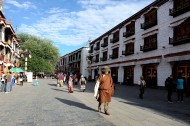 西藏拉萨八廓街人文风景图片大全
