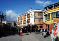 西藏拉萨八廓街人文风景图片大全