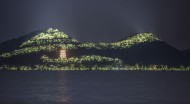浙江杭州西湖夜景图片