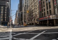 美国纽约街头风景图片