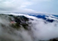 雾锁阳明山风景图片大全