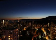 繁华的城市夜景图片