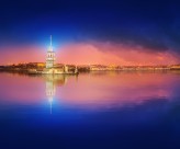 繁华城市夜景图片