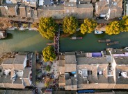 浙江西塘古镇风景图片