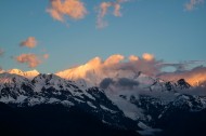 云南梅里雪山日出风景图片