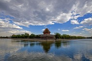 北京紫禁城角楼风景图片大全