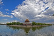 北京紫禁城角楼风景图片大全
