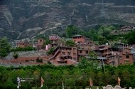四川茂县羌城风景图片大全