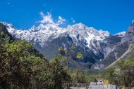 云南玉龙雪山风景图片
