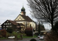 瑞士小镇琉森风景图片