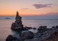 夏天西湖嘴风景图片
