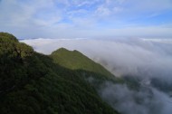 四川光雾山云海风景图片