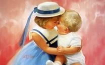 人体油画图片 小孩油画图片大全