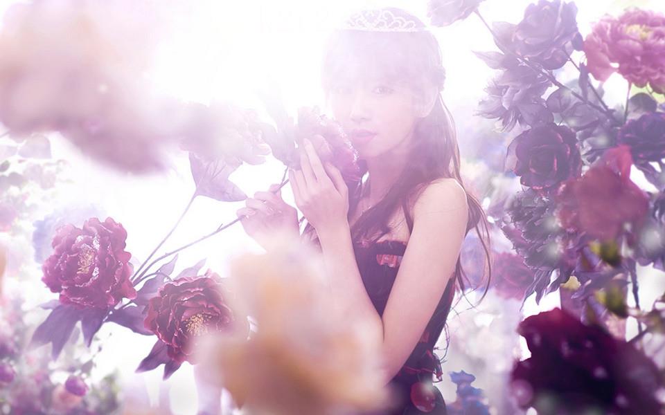 唯美婚纱公主高清桌面壁纸