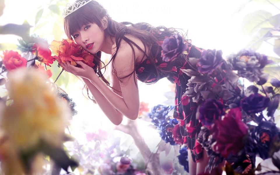 唯美婚纱公主高清桌面壁纸