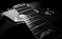 帅气的吉他静物摄影图片