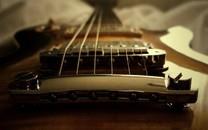 帅气的吉他静物摄影图片