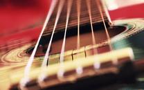 帅气的吉他静物摄影图片