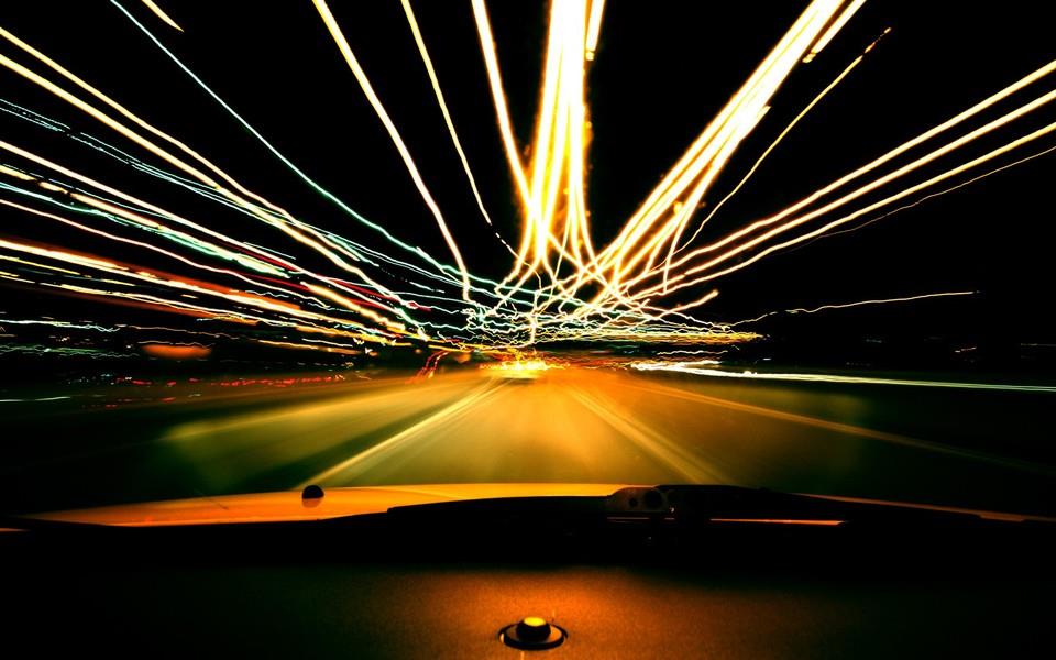 缤纷多彩霓虹灯桌面壁纸