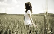 美女图片库 孤独女孩图片