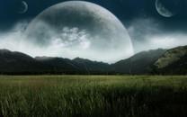创意星球美景设计高清图片