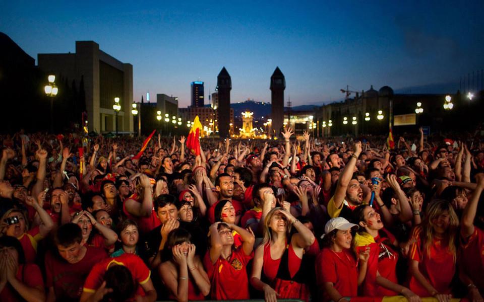 世界杯球迷图片分享