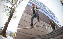 滑板运动特写电脑高清图片