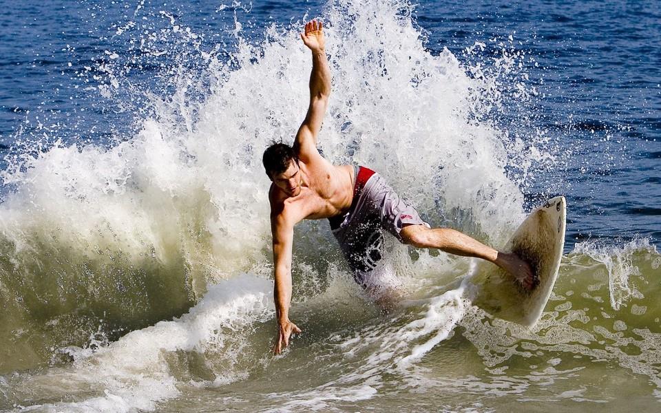 冲浪图片 冲浪运动高清图片大全