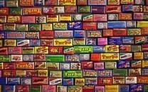 彩色糖豆背景图片大全