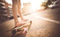 唯美滑板运动高清图片