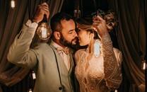 唯美幸福甜美婚纱照图片