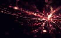 朦胧灯光闪烁背景图片