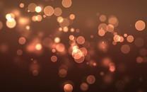 朦胧灯光闪烁背景图片