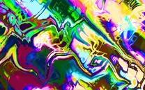 简约设计混乱彩色背景图片