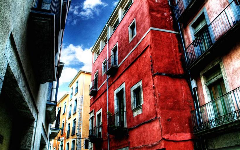 HDR西班牙城市映像图片