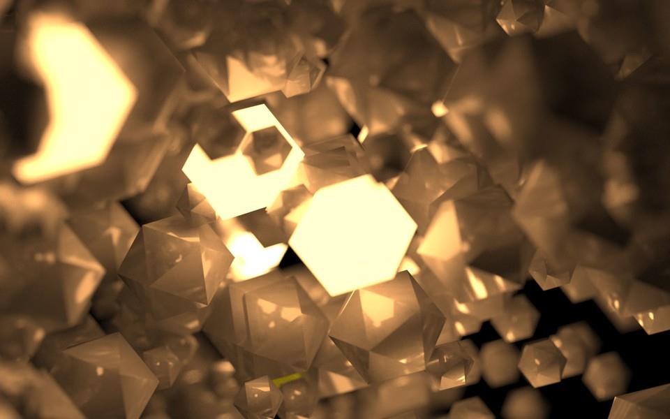 朦胧灯光闪烁背景图片2