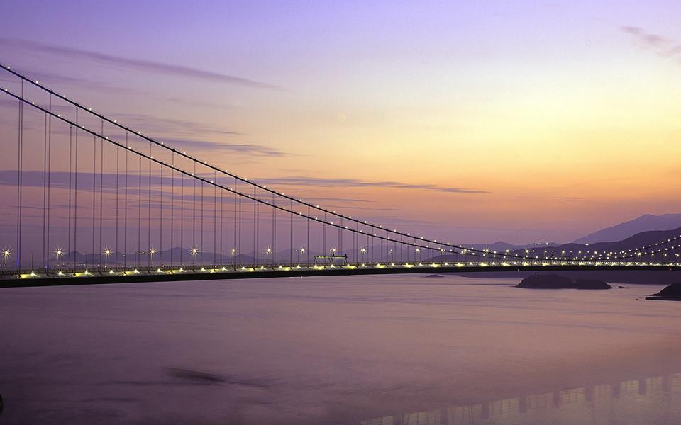 城市夜光主题超宽屏图片