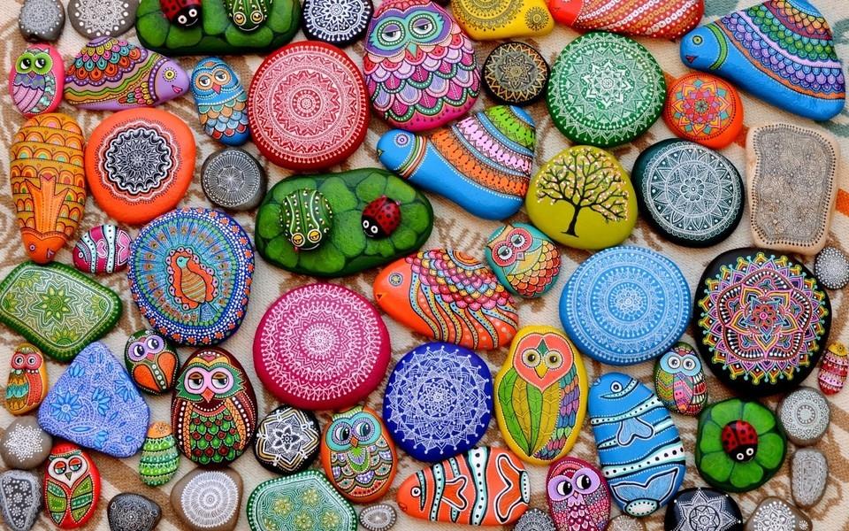 石头背景墙图片大全