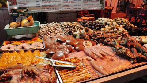 夜市香辣美食图片分享