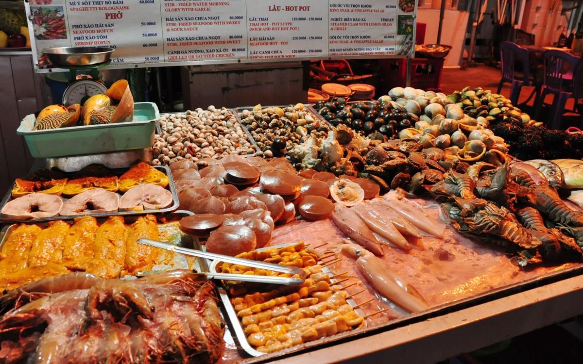 夜市香辣美食图片分享