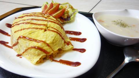 美食蛋包饭图片 高清美食图片分享