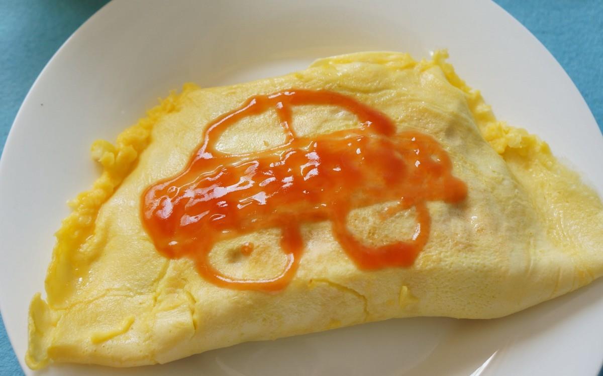 美食蛋包饭图片 高清美食图片分享