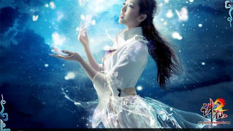 诛仙2宅男女神赵奕欢cos雪琪图片