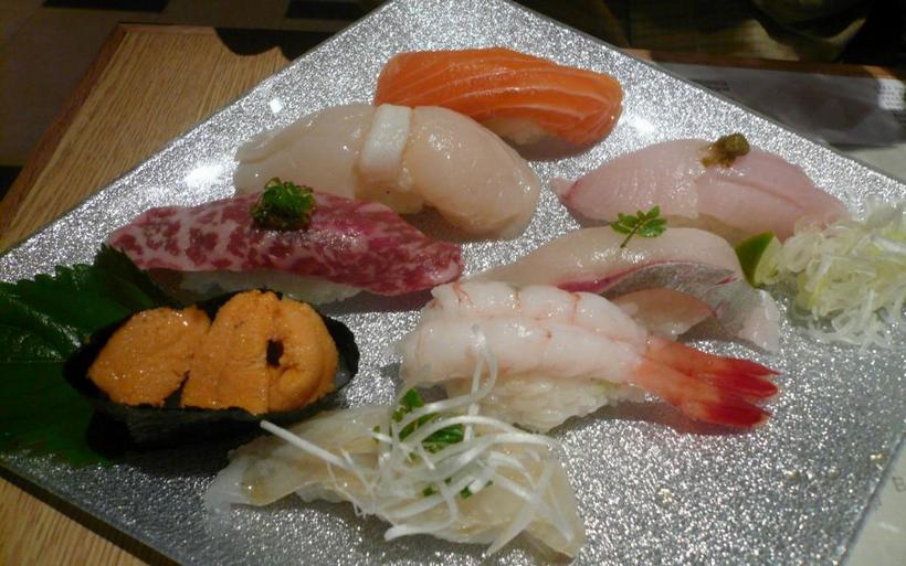 日式寿司图片 可口美味的寿司图片