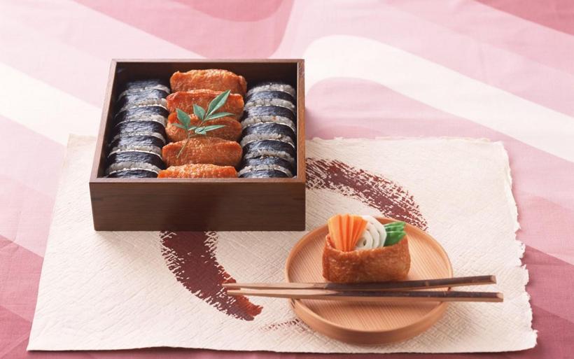 日式寿司图片 可口美味的寿司图片