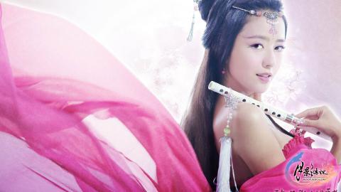 月影传说佟丽娅代言图片